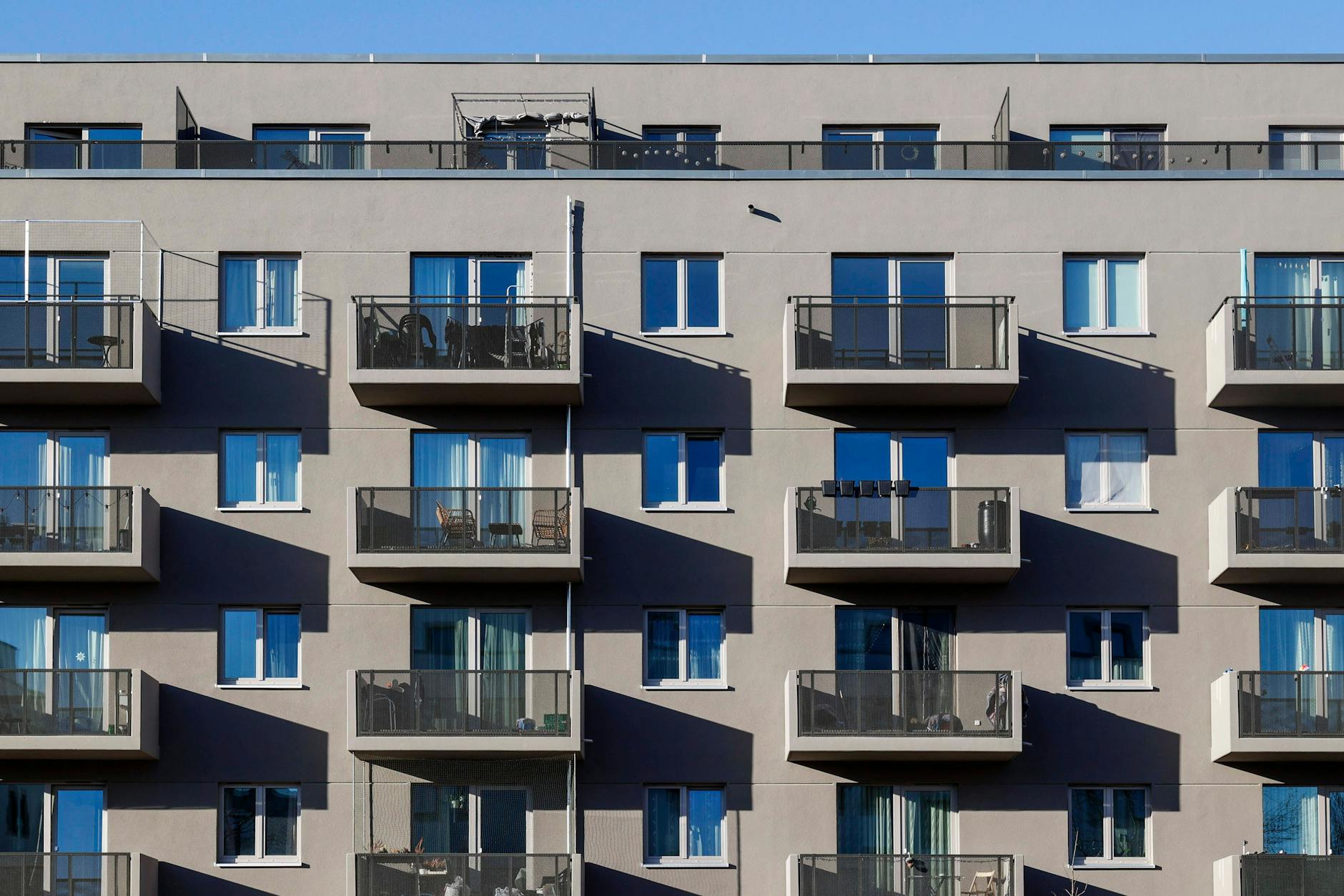 Wohnhäuser der Gesobau im Quartier Stadtgut Hellersdorf. Hier könnten die Mieten steigen.