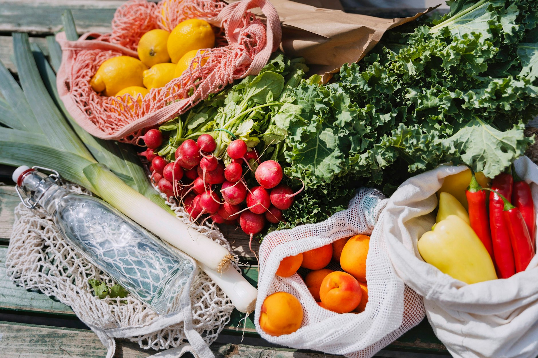 Obst und Gemüse sind wichtige Vitaminlieferanten.