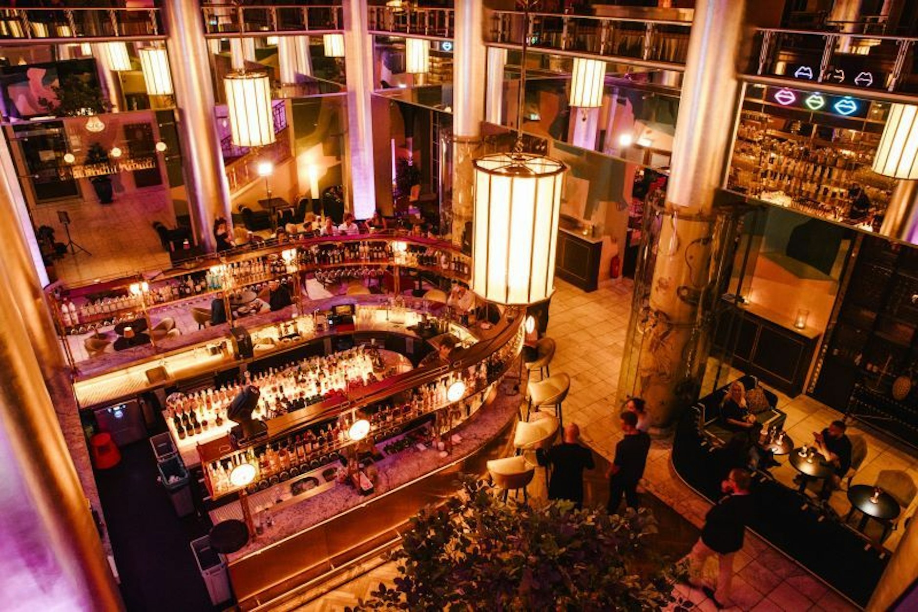 Die spektakuläre und elegante Bar