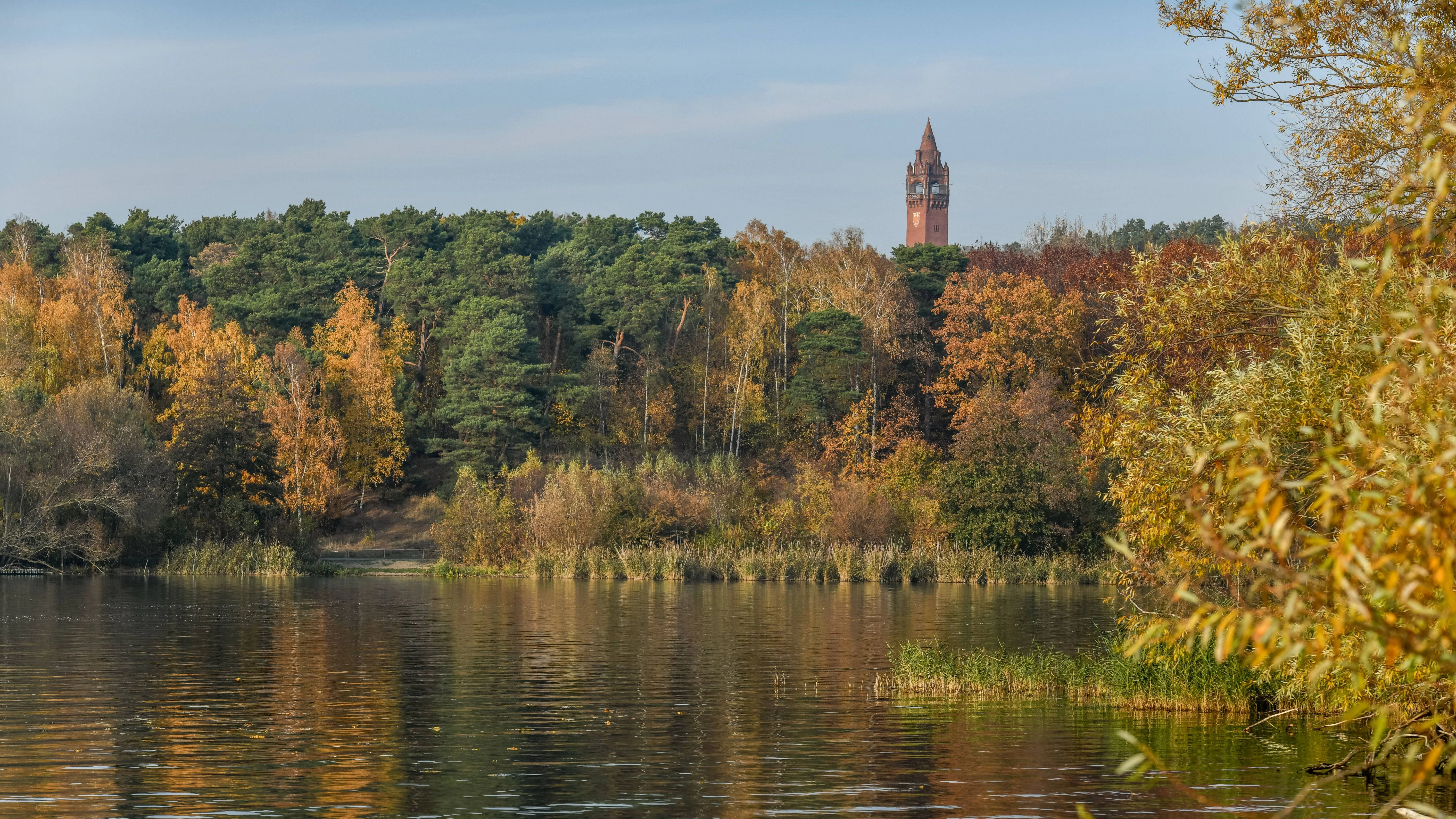 Der Grunewaldturm ist ein echtes Highlight und kann auch erklommen werden.