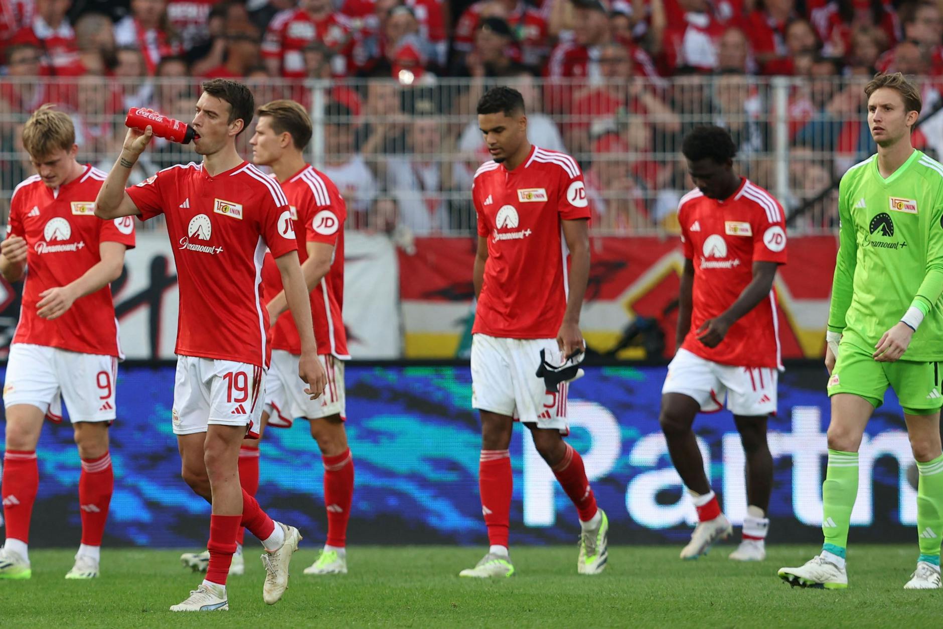 Hängende Köpfe, finstere Mienen wie nach dem 0:2 gegen Hoffenheim – so hat man die Spieler des 1. FC Union lange nicht gesehen.