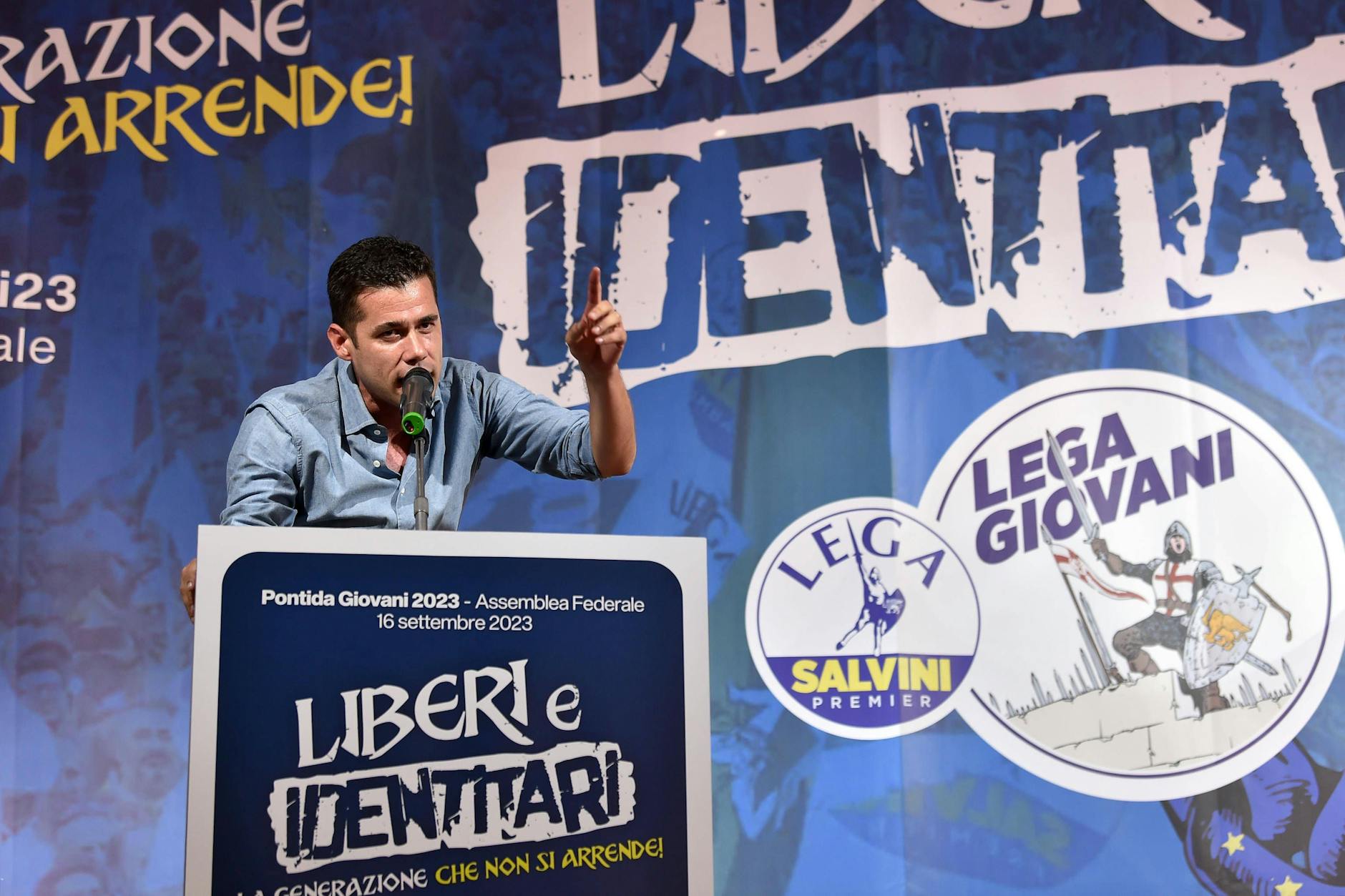 Andrea Crippa, Vizesekretär der italienischen Regierungspartei Lega