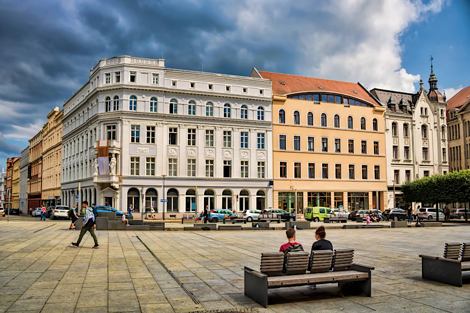 Der Marienplatz in Görlitz