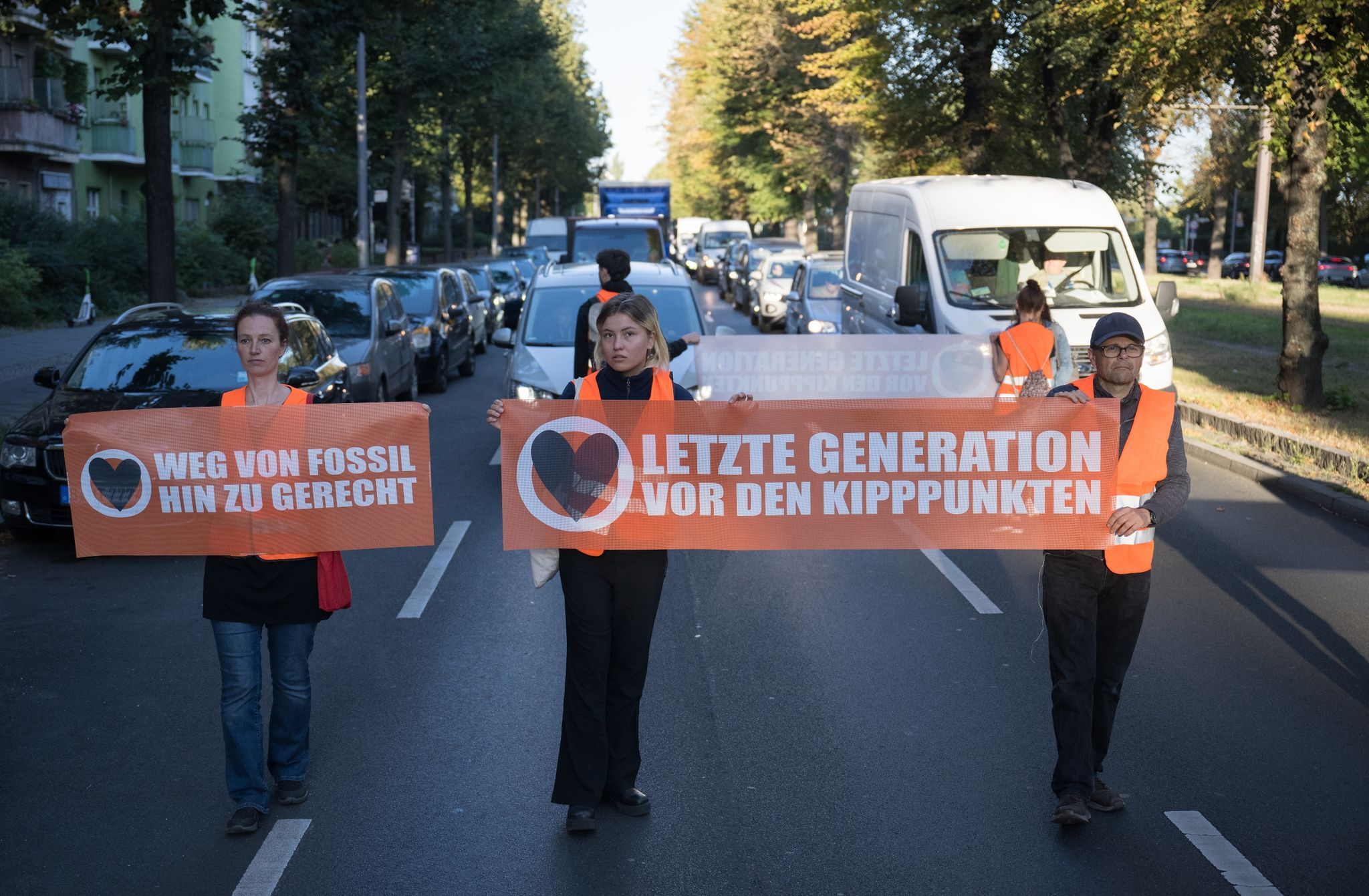 Letzte Generation In Berlin: Blockaden Am Dienstagmorgen