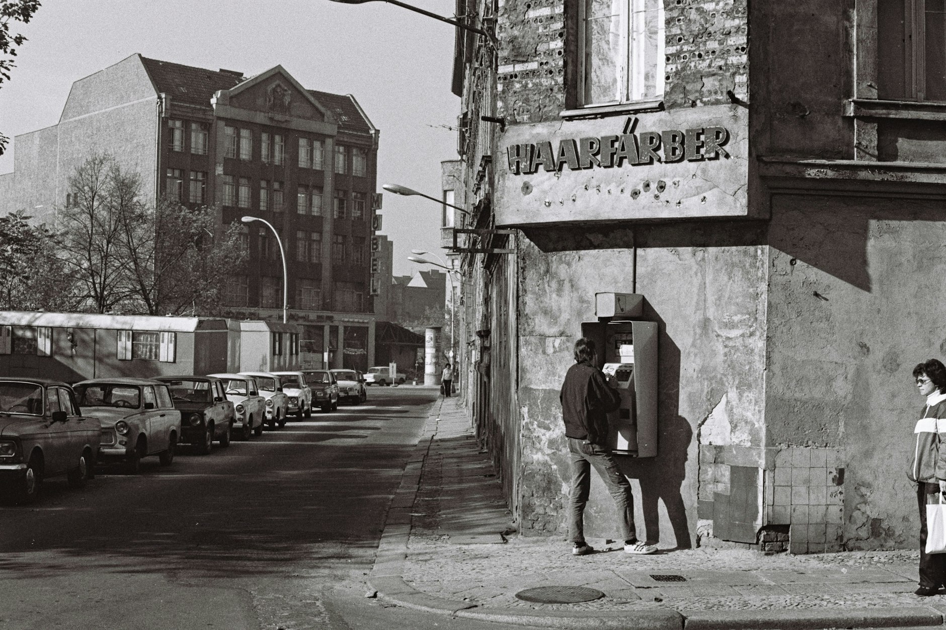 Gormann-Ecke Steinstraße, aufgenommen im August 1985.