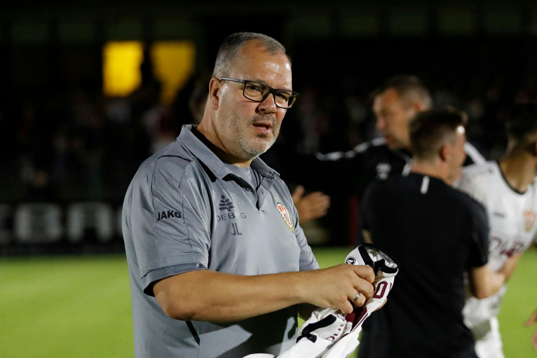 Team-Manager Jörn Lenz reichte Dynamos Stellungnahme ein.