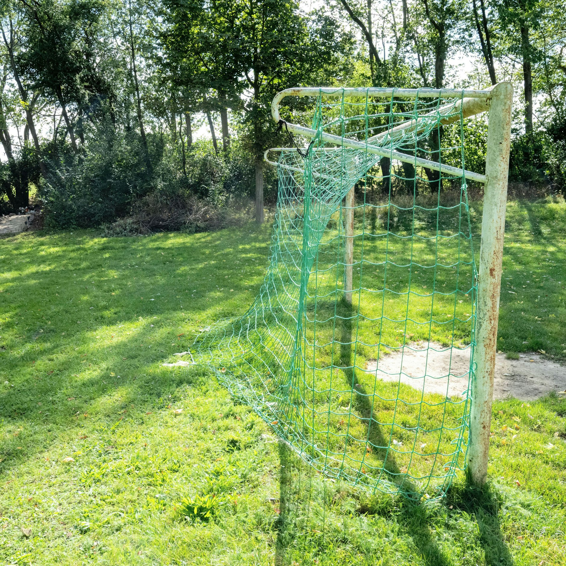 An diesem Bolzplatz in Pragsdorf wurde Joels Leiche gefunden.