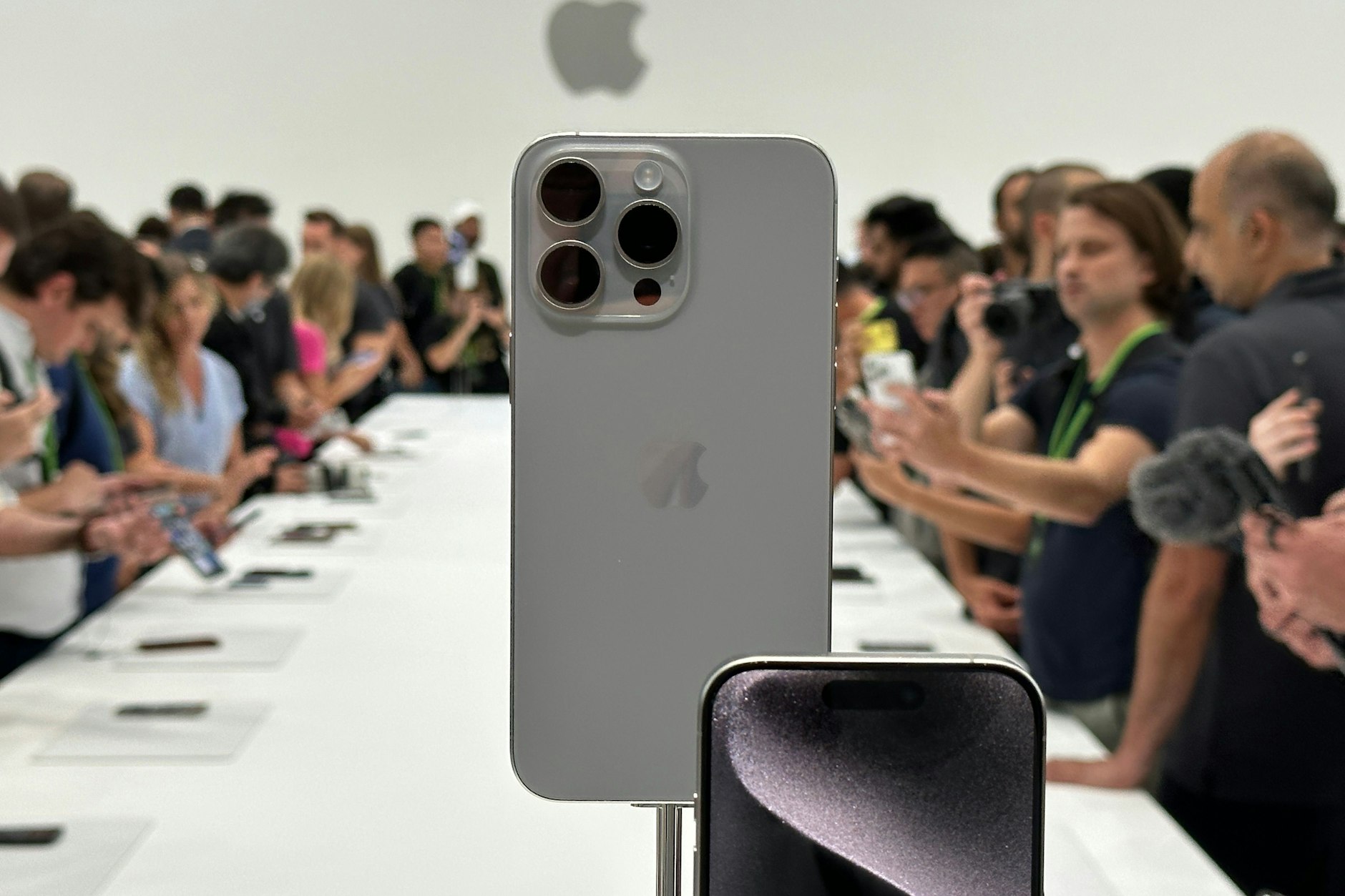 Das iPhone 15 Pro Max bei seiner Vorstellung am 12. September 2023. 