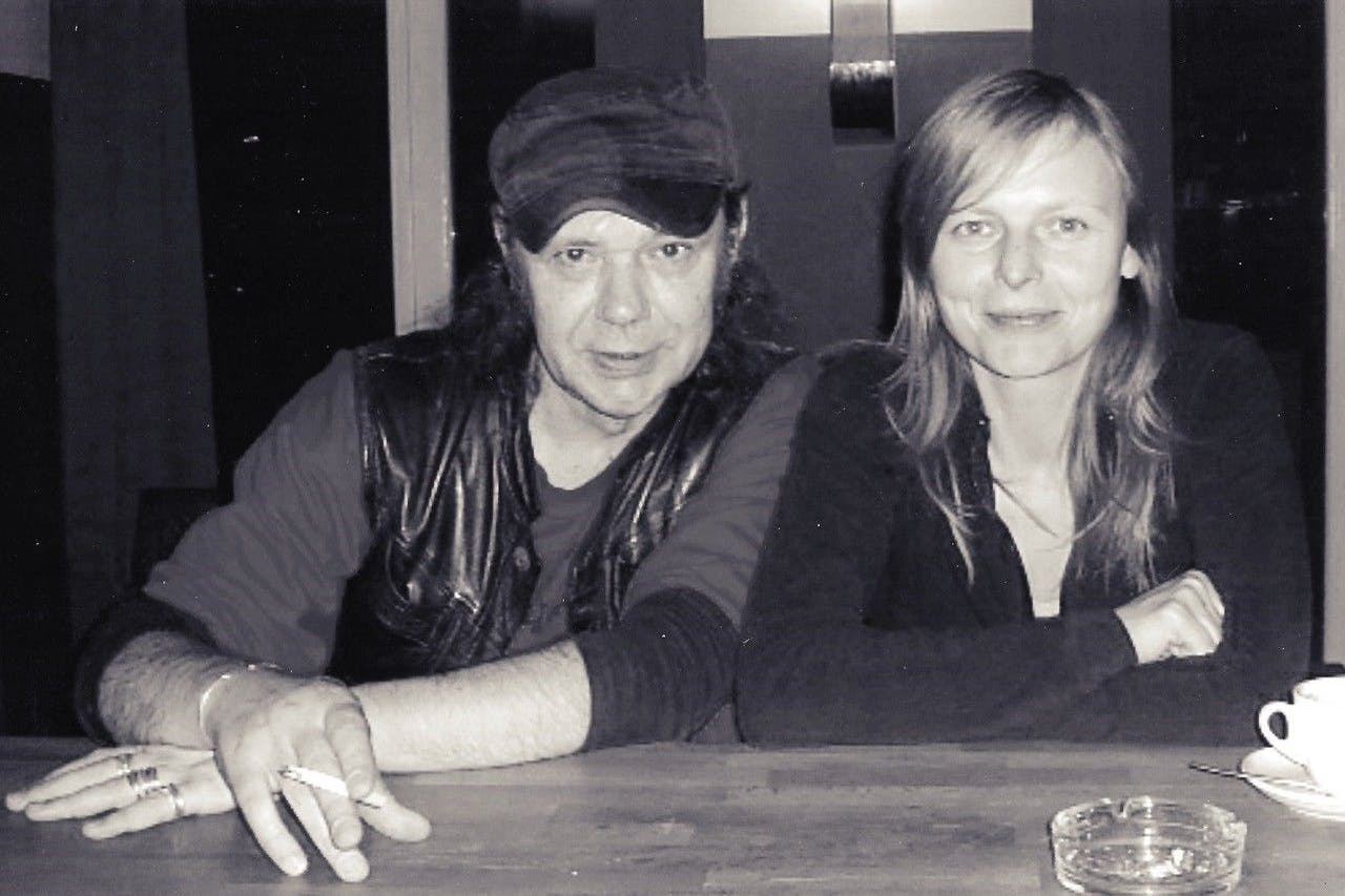 Bert Papenfuß und Mareile Fellien in ihrer Kneipe Rumbalotte.