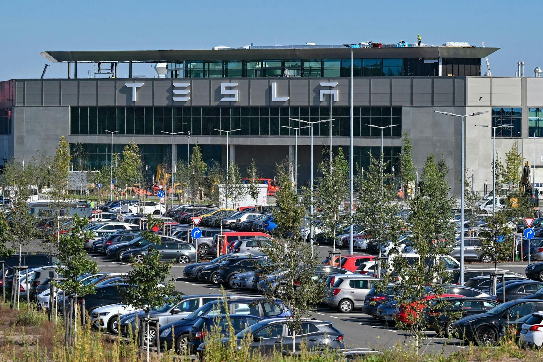 Die Tesla Gigafactory Berlin-Brandenburg.
