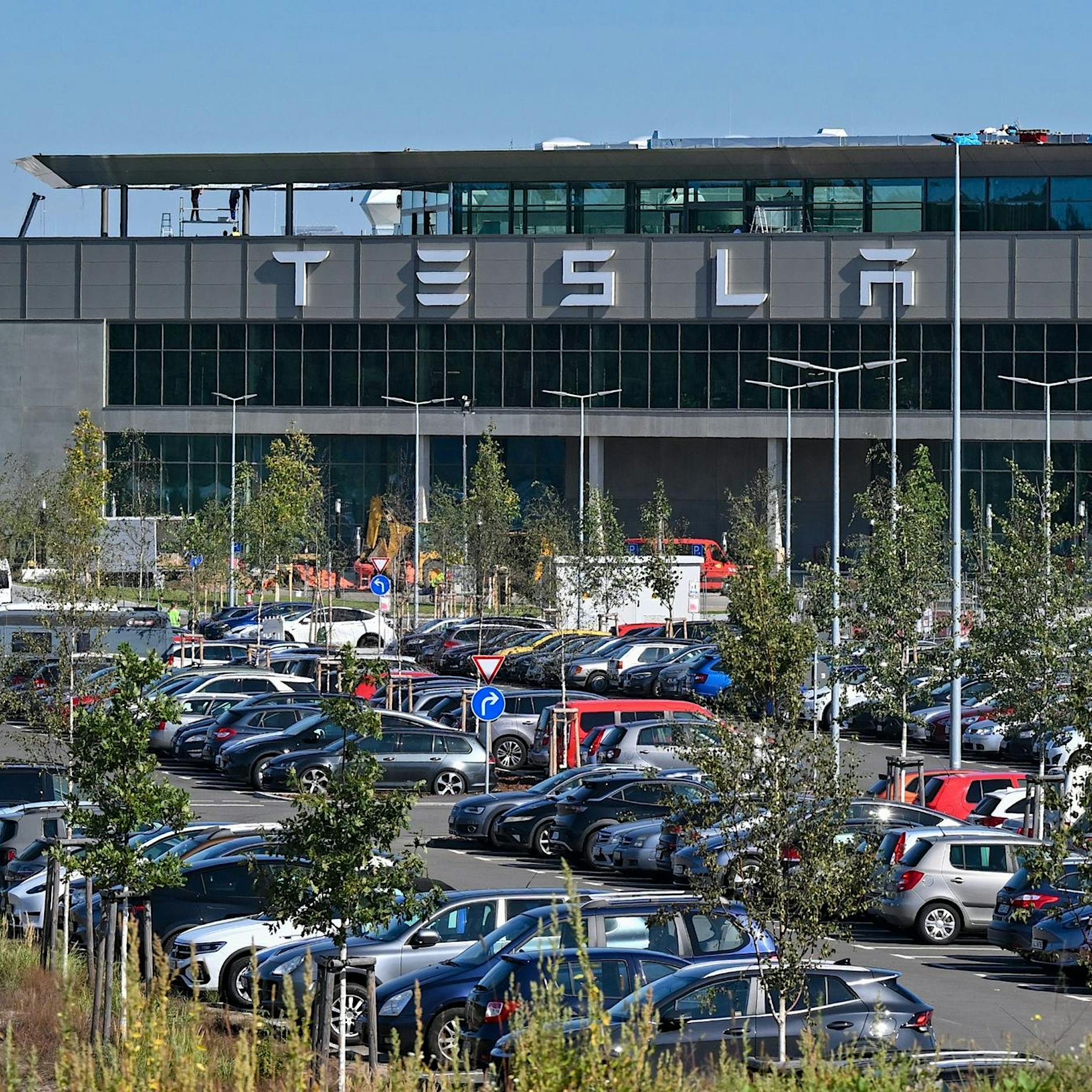 Tesla-Fabrik in Grünheide bei Berlin: Bereits 26 Umwelt-Havarien gemeldet