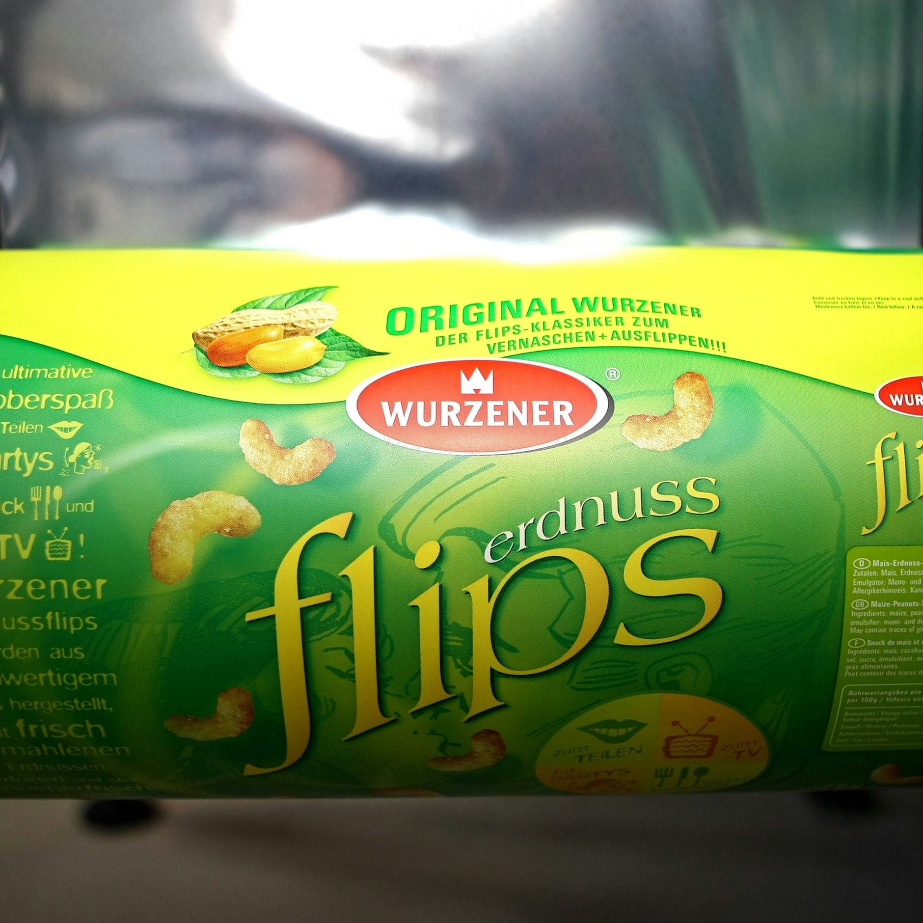 Erdnussflips aus der Fabrik in Wurzen