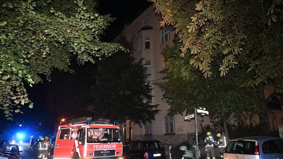 In der Holteistraße hat es in einer Wohnung im vierten Stock gebrannt.