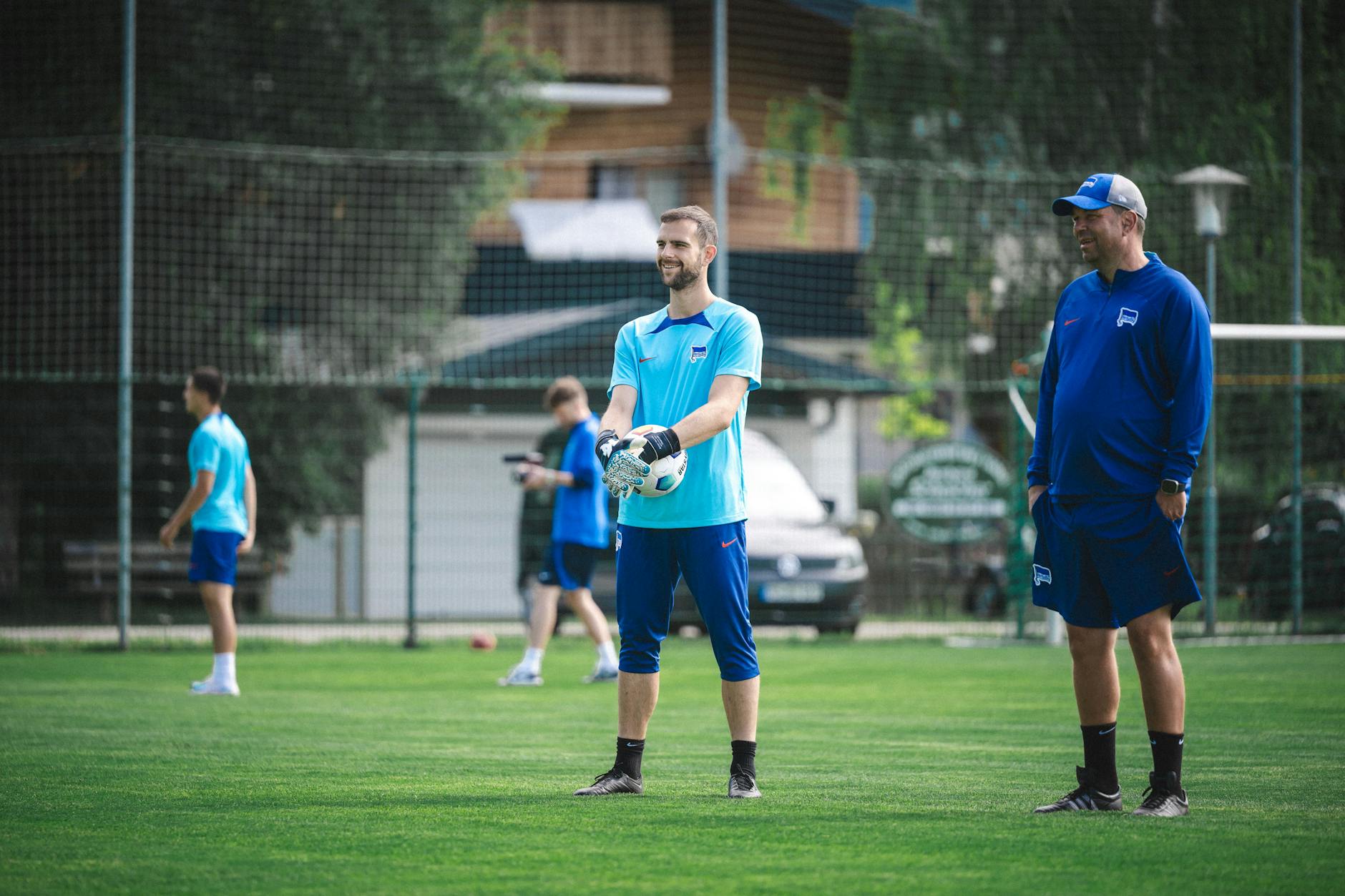 Marius Gersbeck (28) darf nach seinem Prügel-Skandal im Trainingslager auf eine Rückkehr ins Teamtraining von Hertha BSC hoffen. 