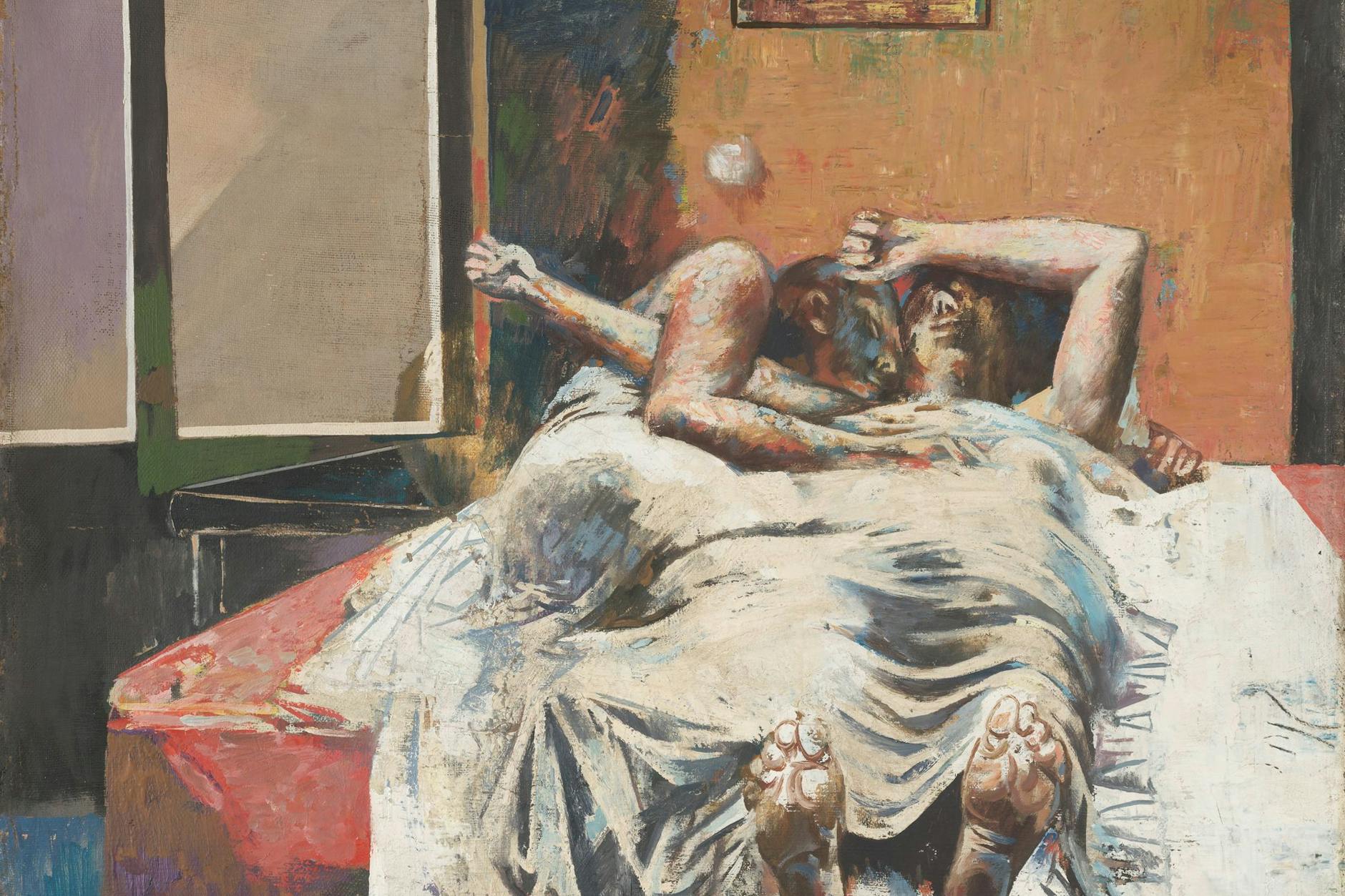 Willi Sitte:„ Schlafendes Paar“, 1963