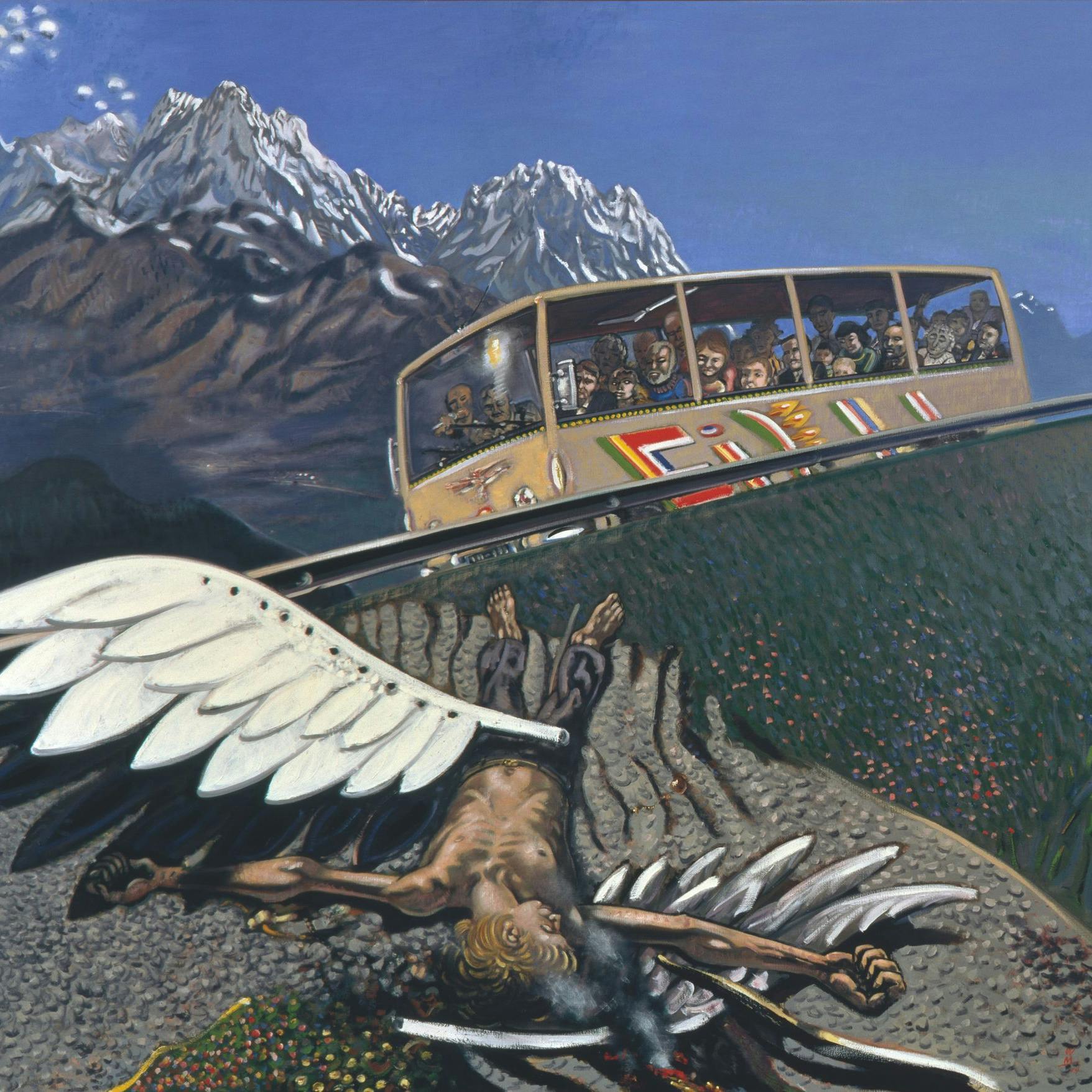 Wolfgang Mattheuer: „Seltsamer Zwischenfall“, 1984/91