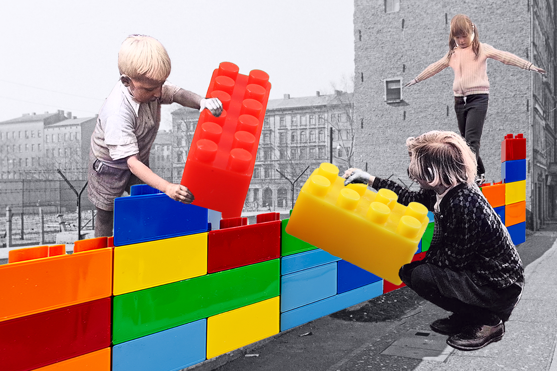 Eine neue Mauer bauen wollen wohl nur Kinder. Trotzdem gibt es 33 Jahre nach der Wiedervereinigung immer noch viel Fremdes. Auf beiden Seiten.