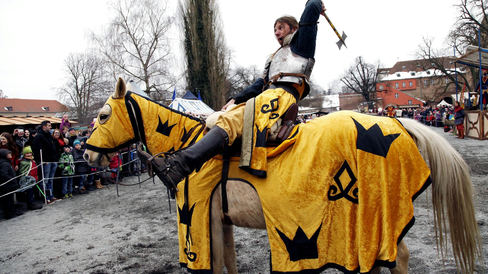 In der Zitadelle Spandau findet am Sonntag das Gauklerfest statt.