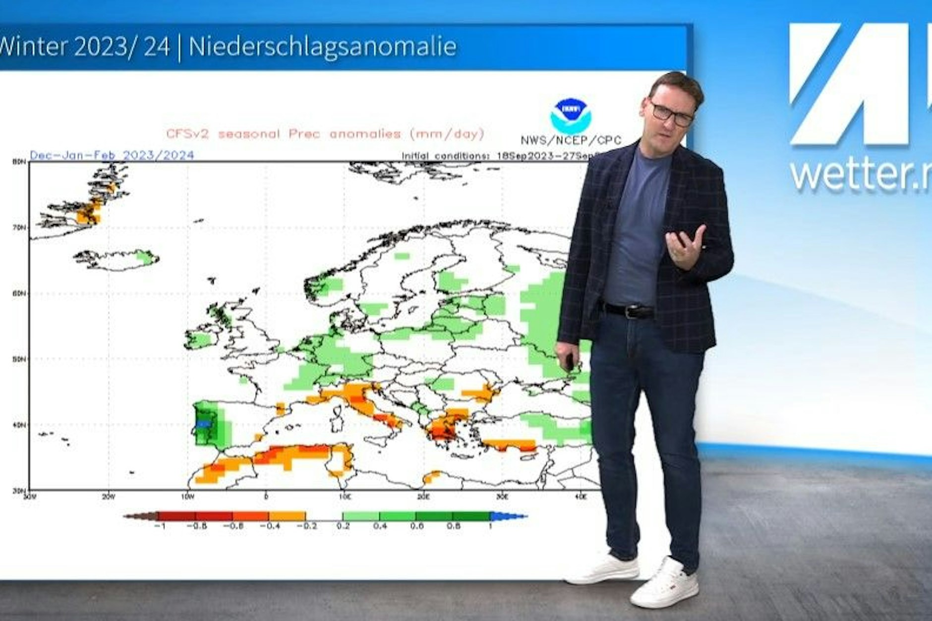 Das Wetter im Winter wird recht warm und nass, erklärt Wetter-Experte Dominik Jung.