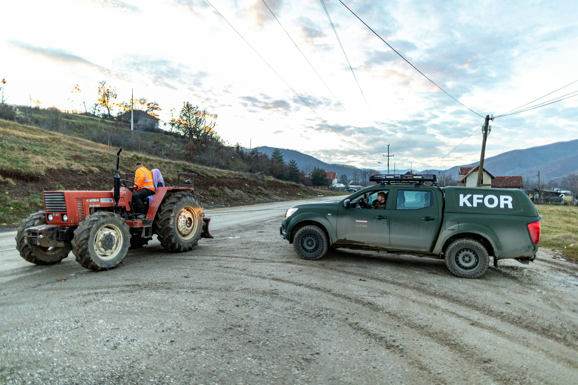 Im Kosovo sind auch Nato-Truppen der KFOR-Mission stationiert.