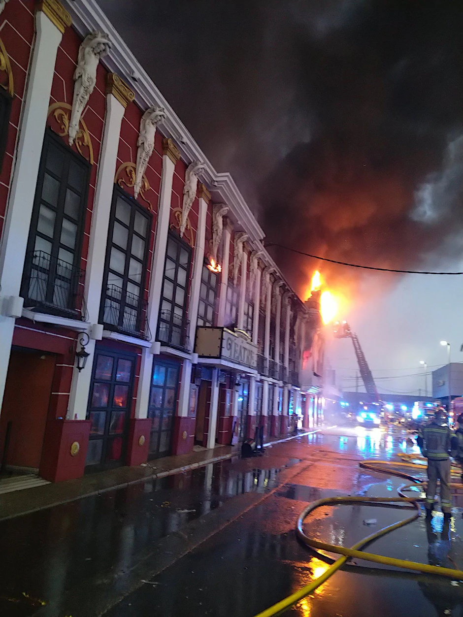 Mindestens sieben Menschen starben bei dem Brand in einer Disko in Spanien.