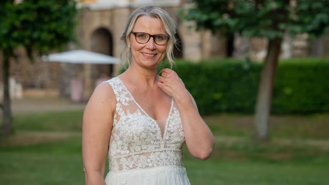 Braut Bianca wagt die „Hochzeit auf den ersten Blick“.