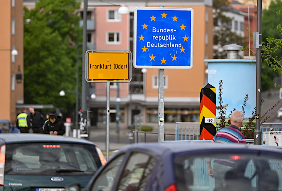 Der deutsch-polnische Grenzübergang in Frankfurt (Oder). Kommen hier stationäre Kontrollen der Bundespolizei?&nbsp;