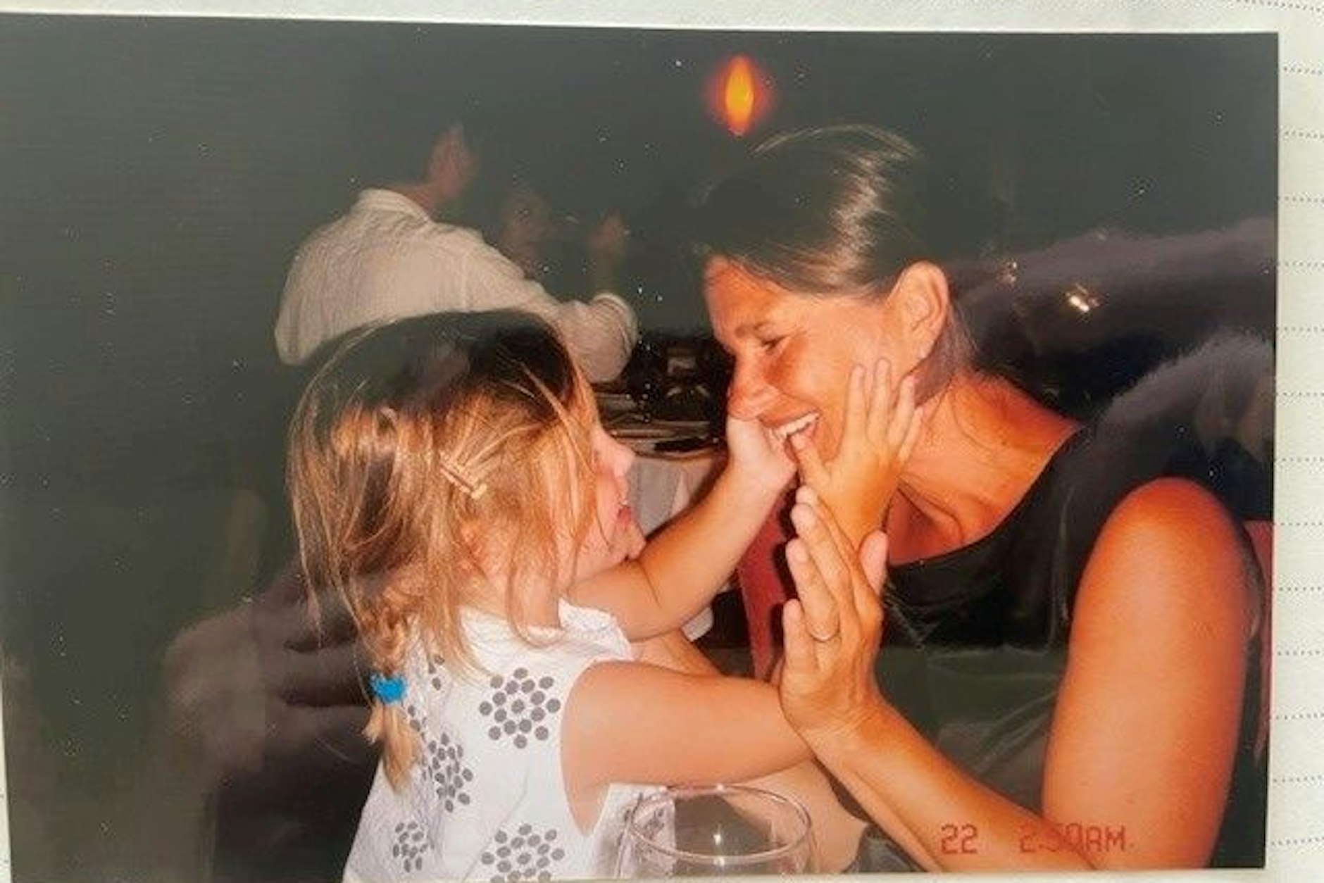 Mia Conrads mit ihrer Mutter