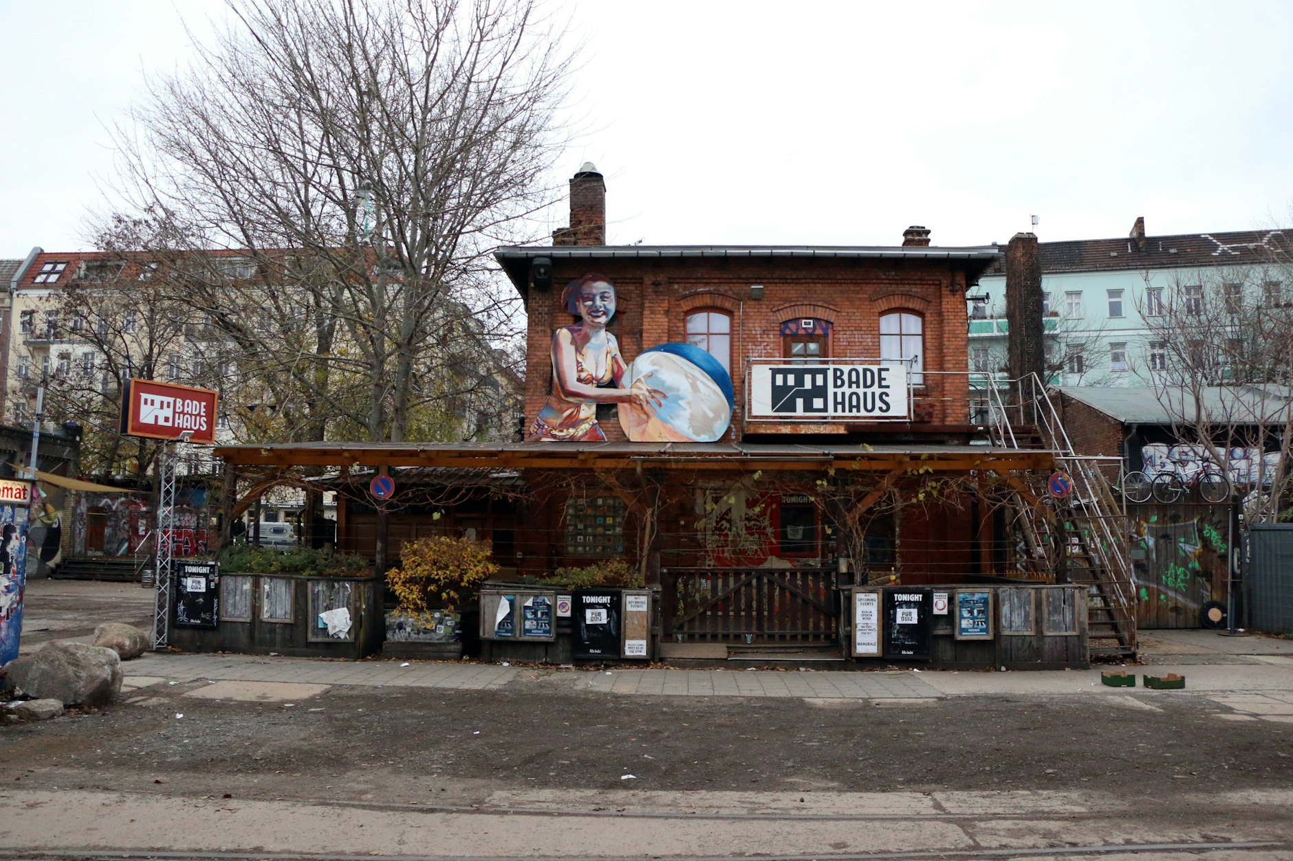Das Badehaus in Berlin-Friedrichshain nimmt ebenfalls am Festival teil.