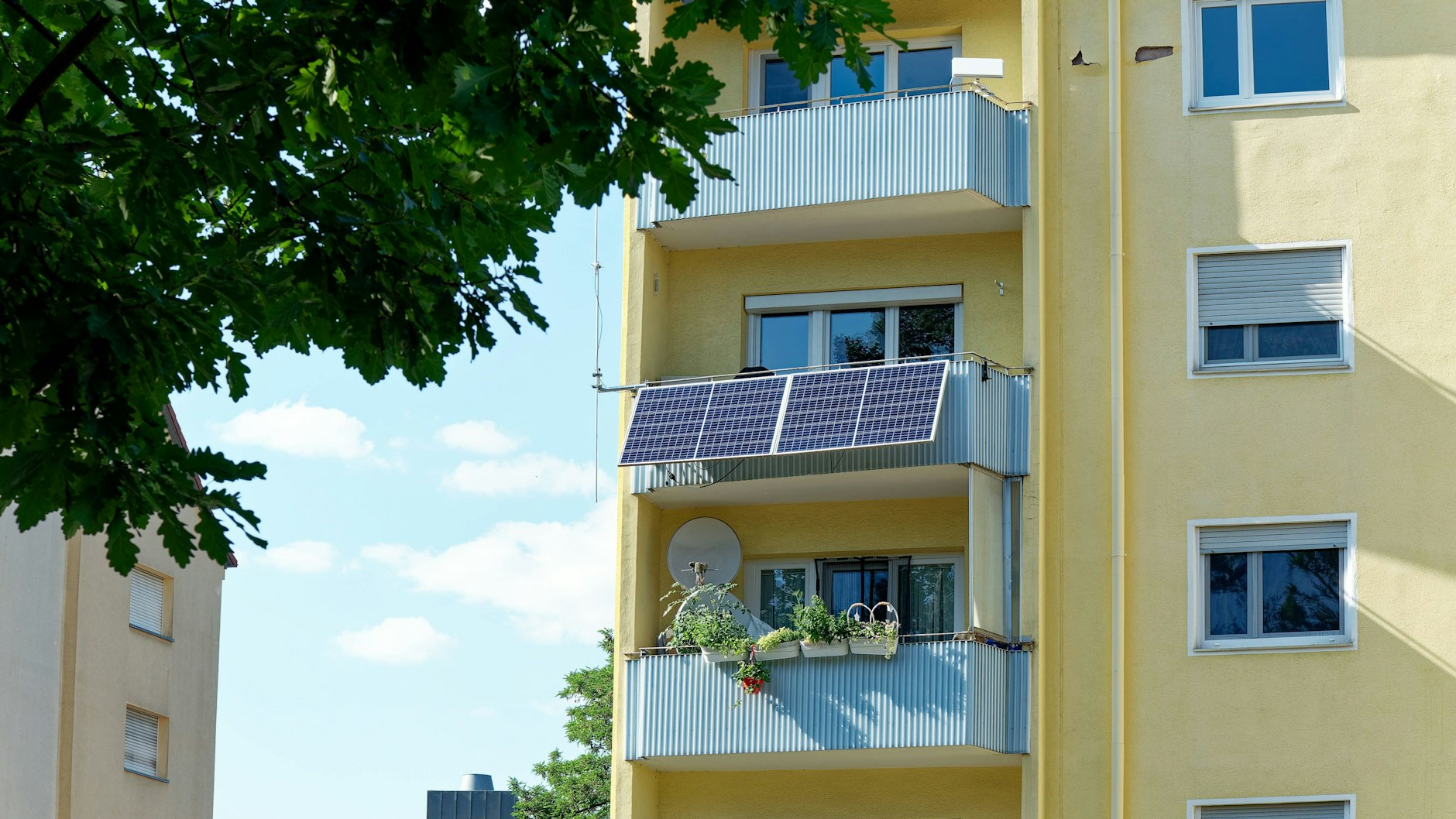 Franziska Giffey wünscht sich mehr Solarenergie in Berlin.
