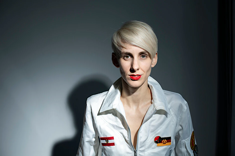 Die österreichische Kabarettistin Lisa Eckhart, Berlin 2023