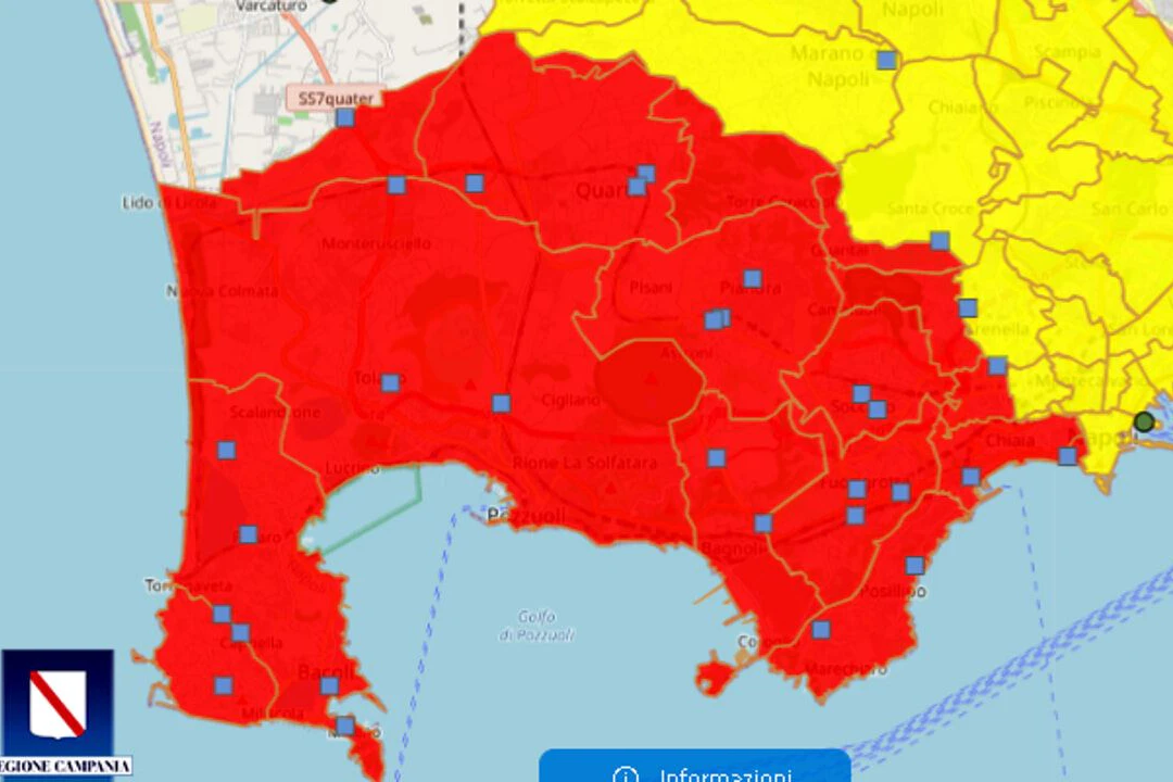 Interaktive Karte des italienischen Katastrophenschutzes