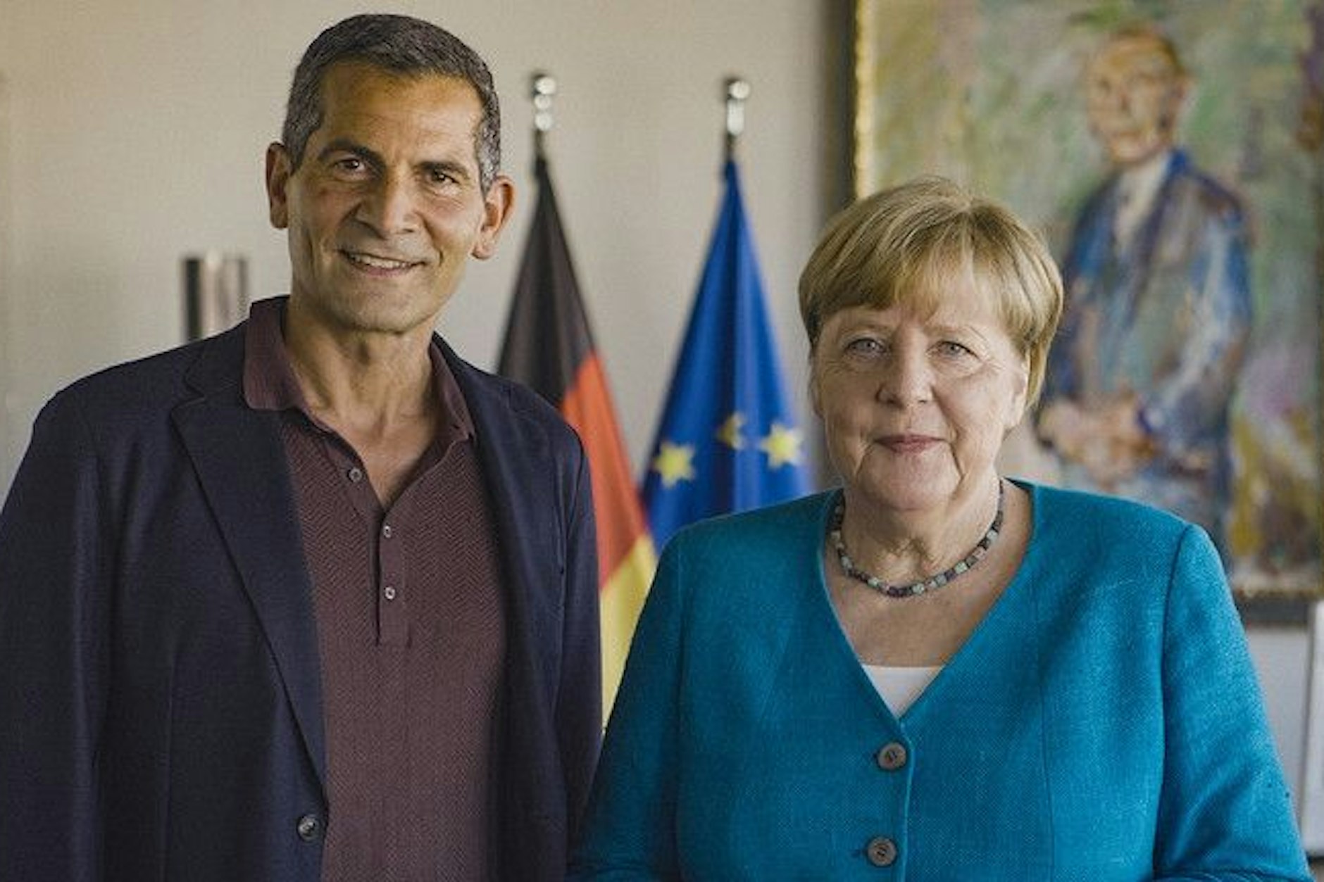 Ex-Bundeskanzlerin Angela Merkel gab dem ZDF-Journalisten Mitri Sirin ein sehr persönliches Interview.&nbsp;