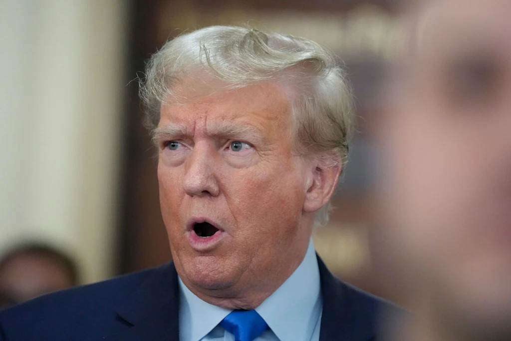 Verbale Angriffe: Donald Trump nutzt Betrugsprozess für politische Vorwürfe