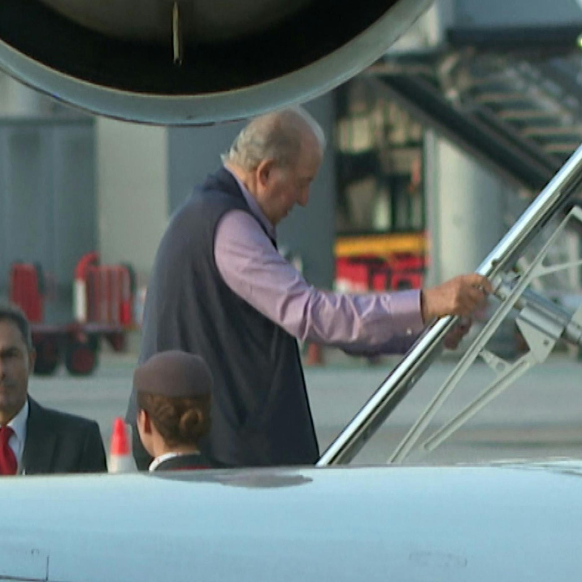 Image - Spaniens Altkönig beendet erneuten Heimatbesuch