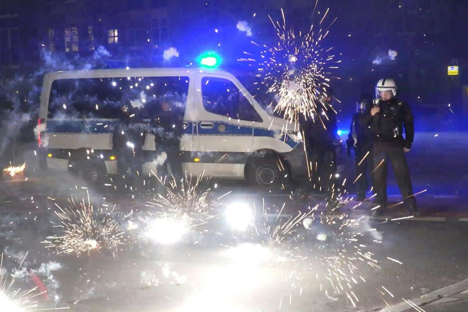 In der vergangenen Silvesternacht kam es in Berlin zu Krawallen.