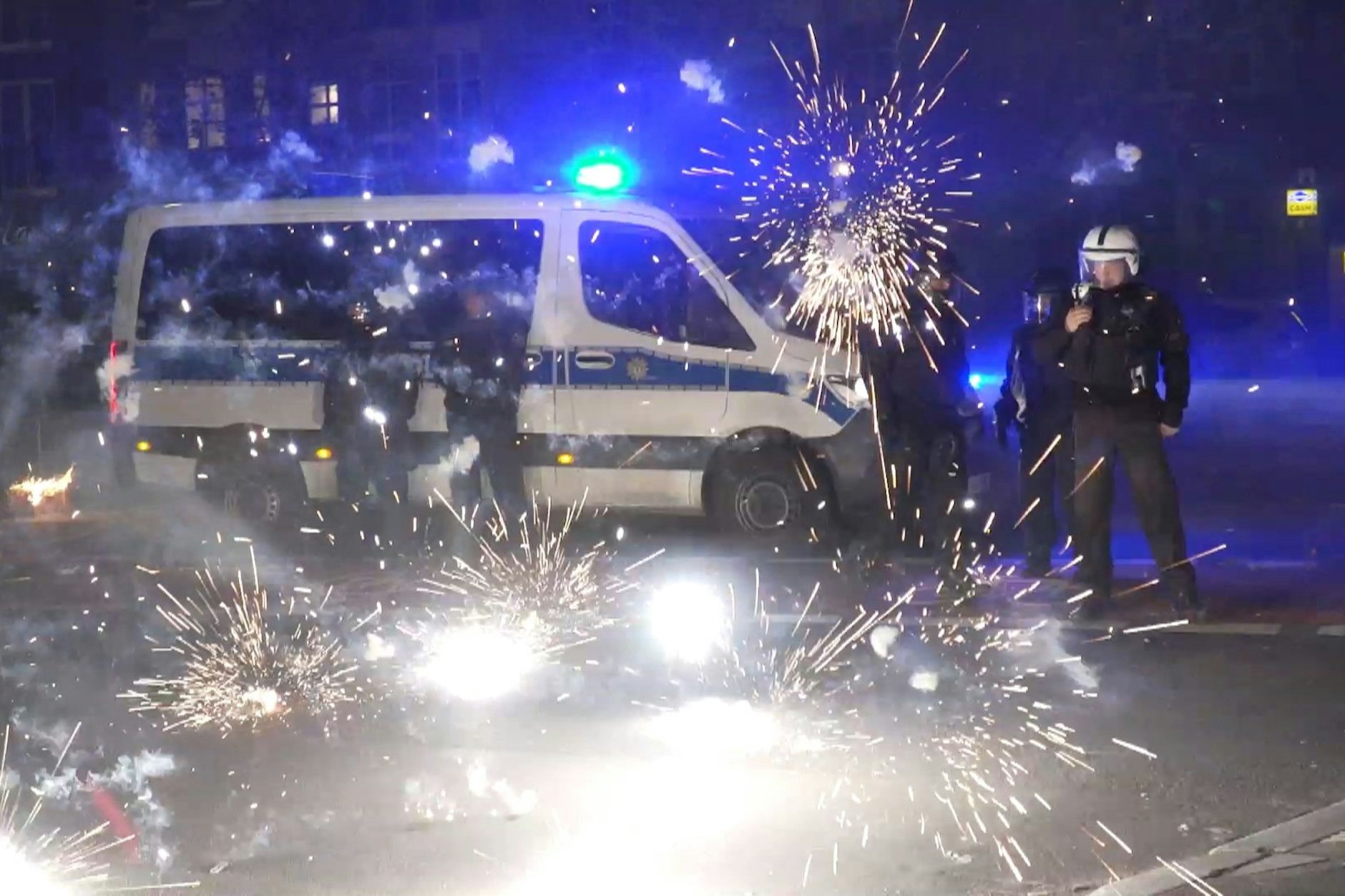 In der vergangenen Silvesternacht kam es in Berlin zu Krawallen.