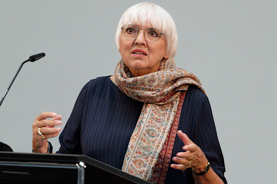 Kulturstaatsministerin Claudia Roth (Grüne).  
