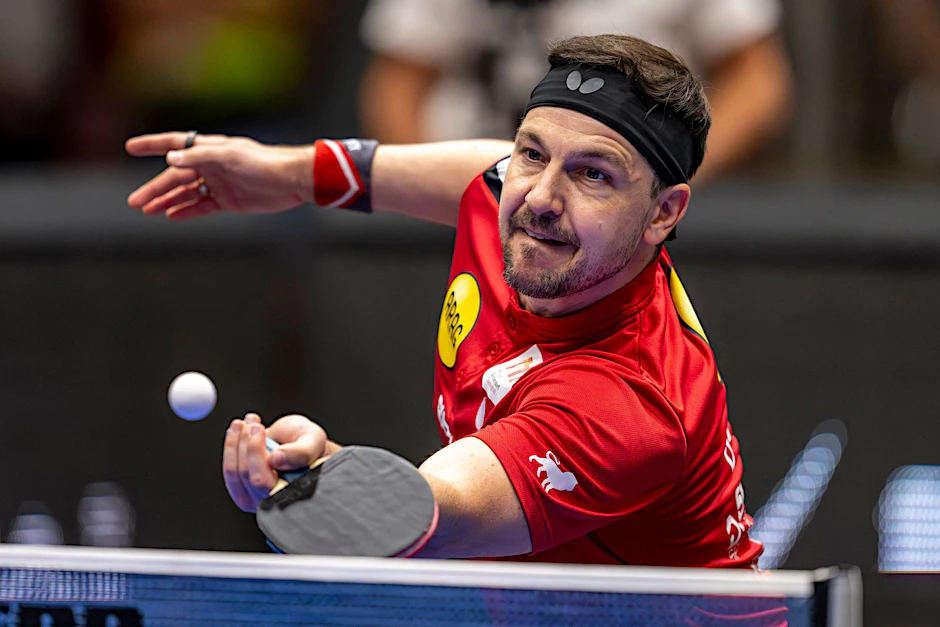 ARCHIV - Timo Boll hat für das WTT-Turnier in Frankfurt eine Wildcard erhalten.  