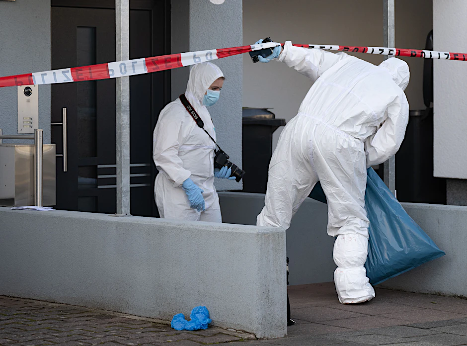 Tote in Darmstadt: Staatsanwaltschaft und Mordkommission ermitteln.  