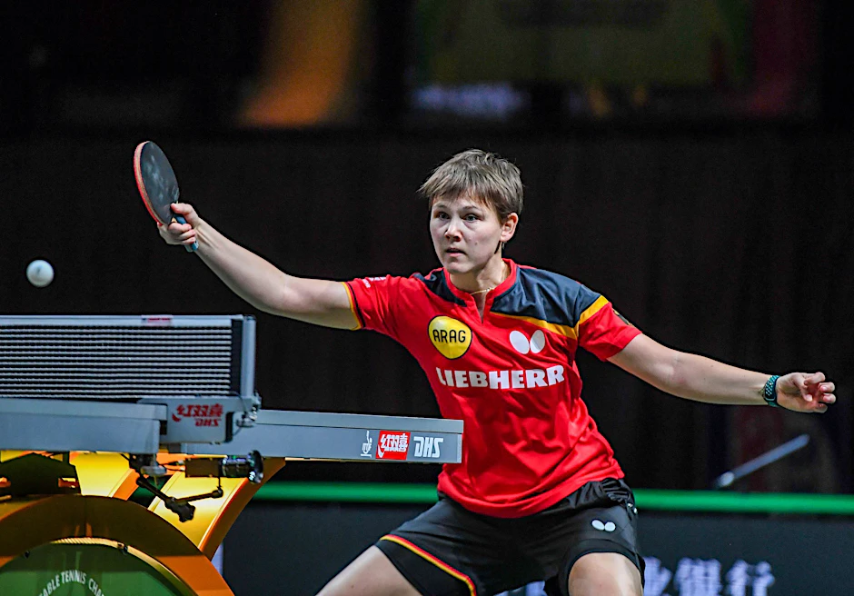 ARCHIV - Nina Mittelham und die deutsche Mannschaft sind Europameisterinnen im Tischtennis.  