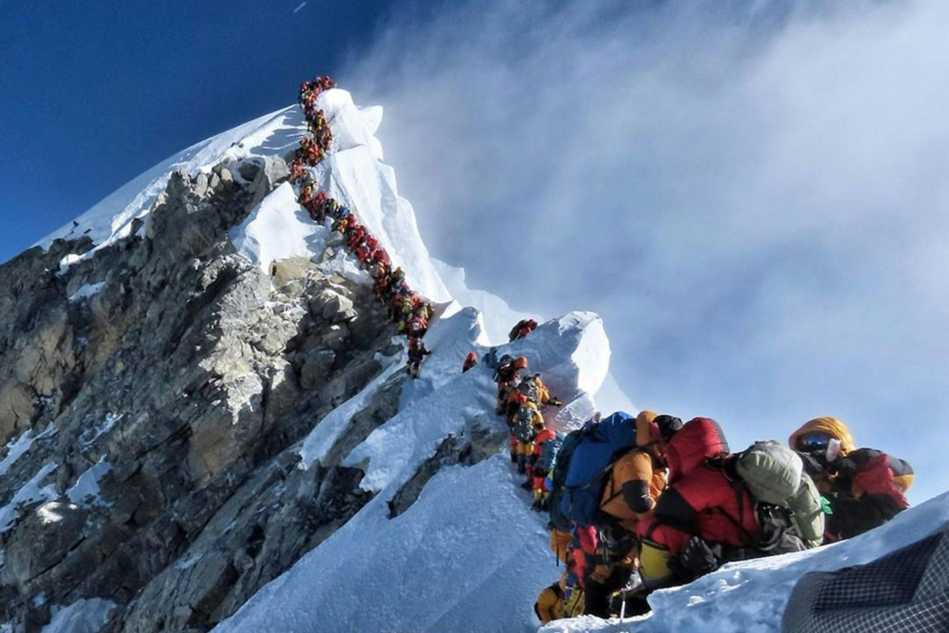 Vielleicht irgendwann mal Standort des Reinhold-Messner-Stadions: der Mount Everest