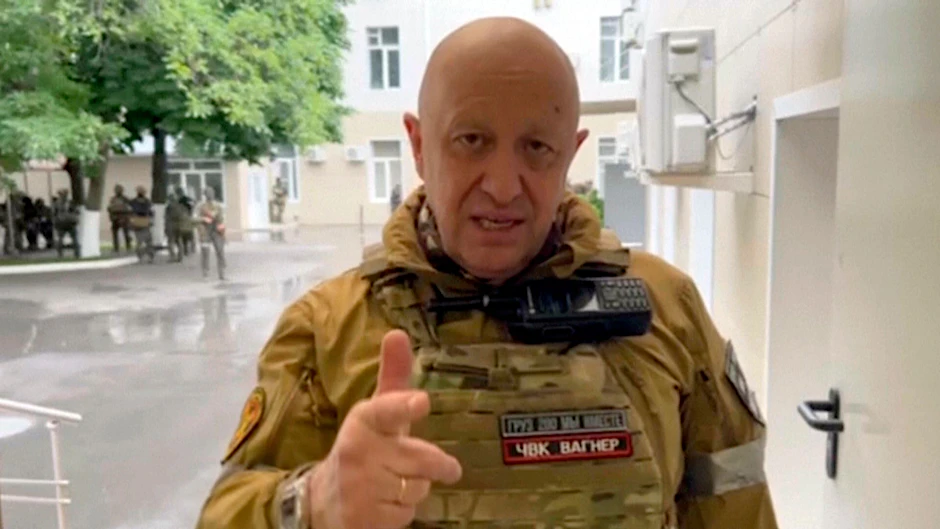 Jewgeni Prigoschin während einer Videoansprache Ende Juni&nbsp;
