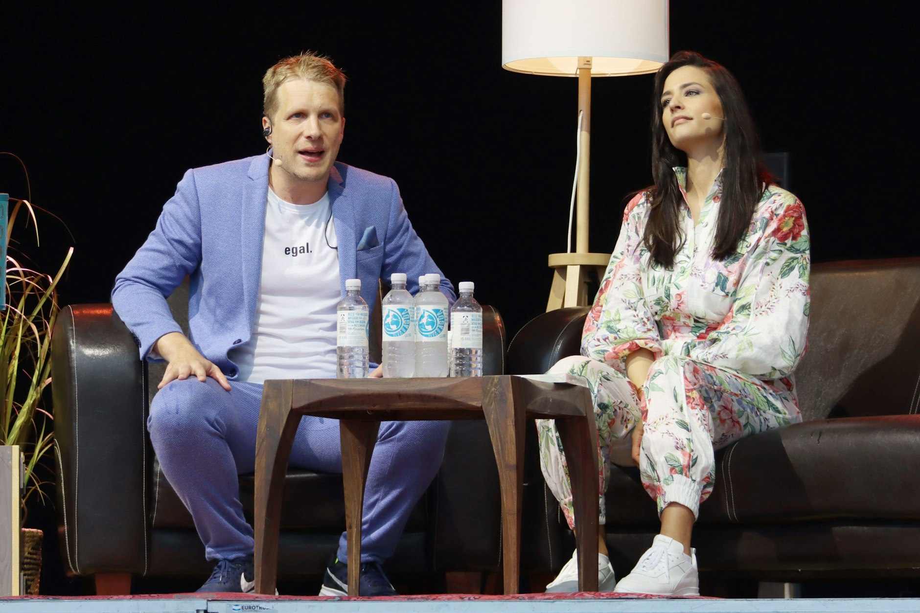 Oliver und Amira Pocher geraten im Podcast öfter aneinander.