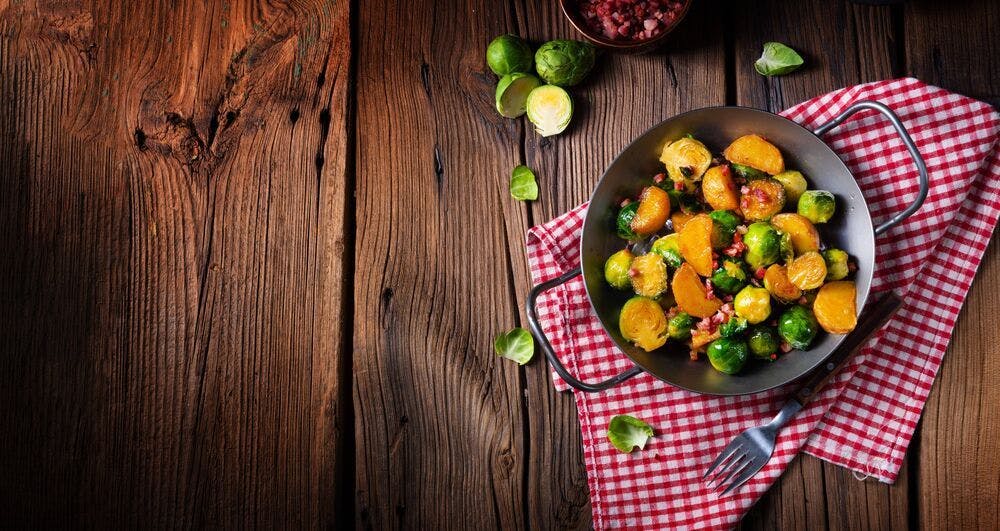 Lieblings-Rezept für Rosenkohl mit Speck und Mandeln: Einfach gut!