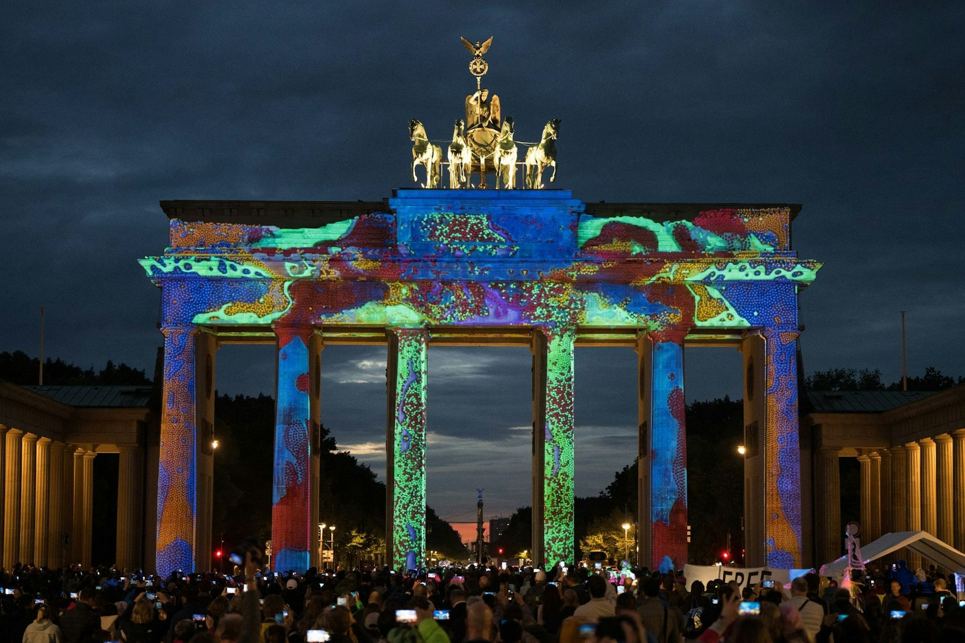 Das Brandenburger Tor.  
