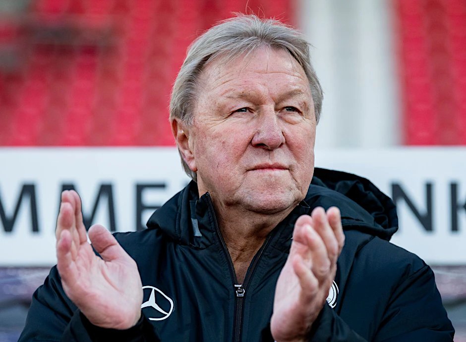 Horst Hrubesch fiebert mit dem Frauen-Nationalteam  bei der Fußball-WM mit.&nbsp;