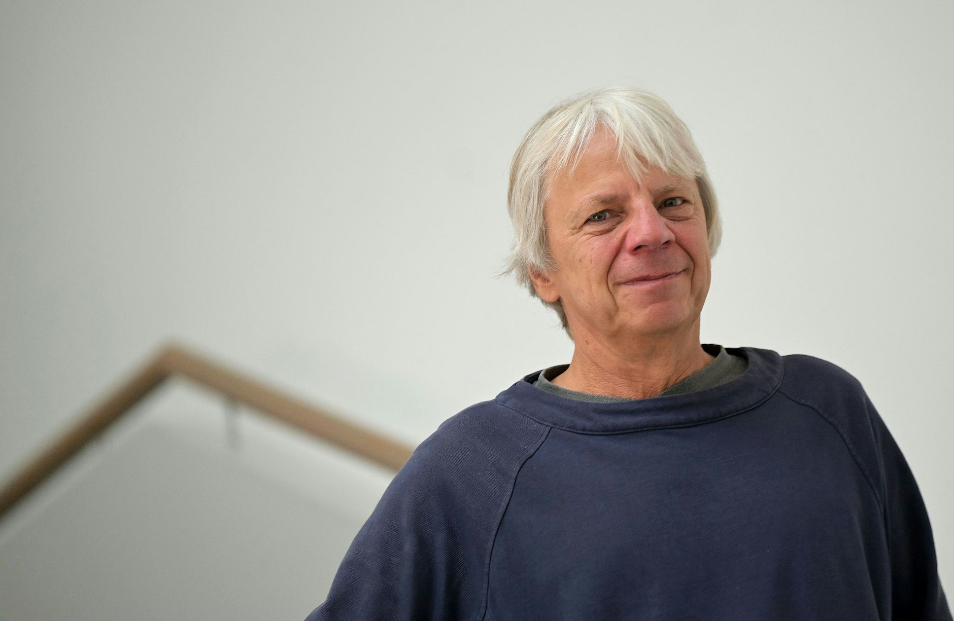 Andreas Dresen, Regisseur, steht in der Ausstellung «Voll das Leben! Andreas Dresen und Team» im Filmmuseum Potsdam.  