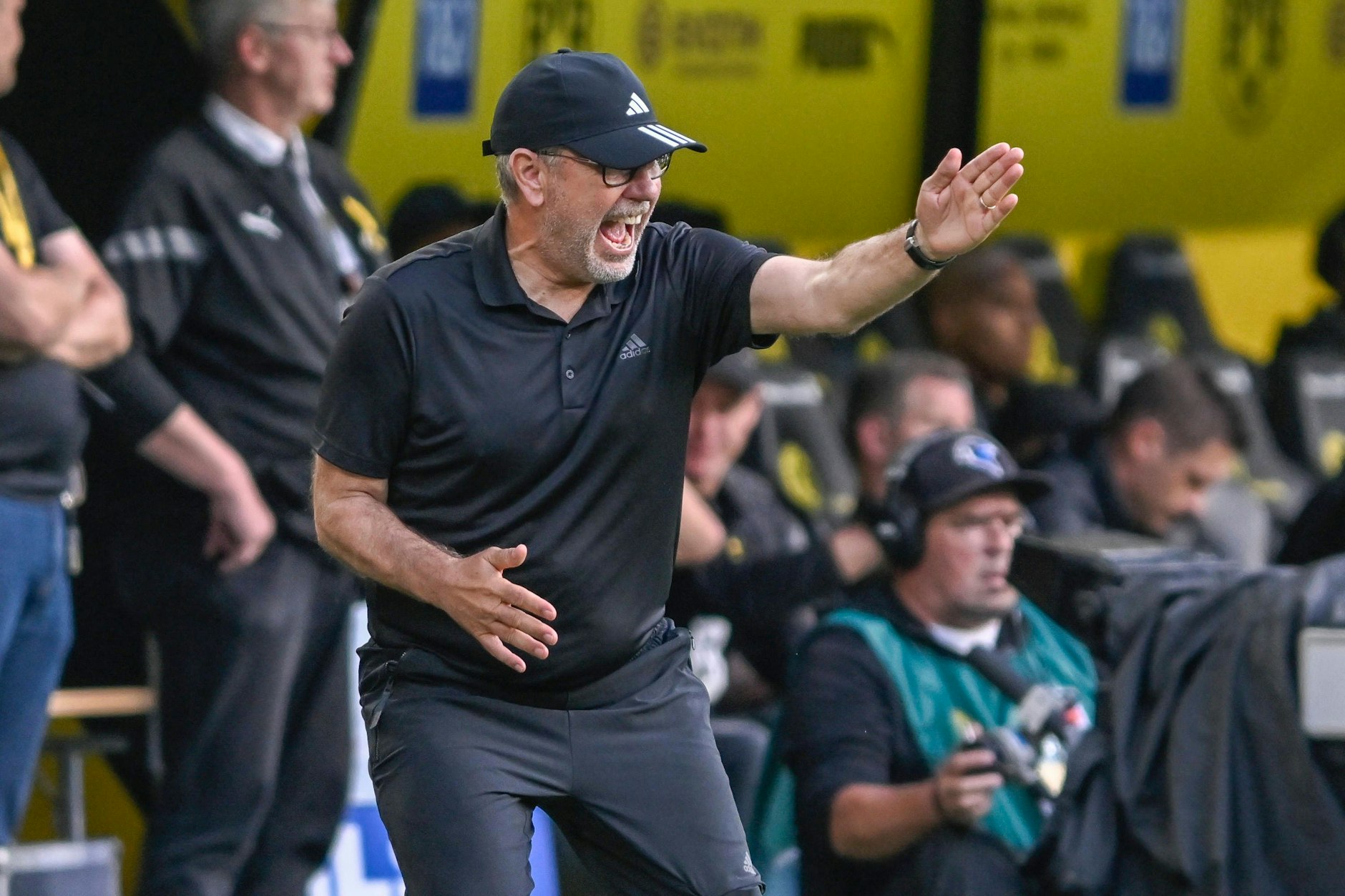 Ärgert sich über das teils naive Abwehrverhalten seiner Spieler: Urs Fischer, Trainer des 1. FC Union. 