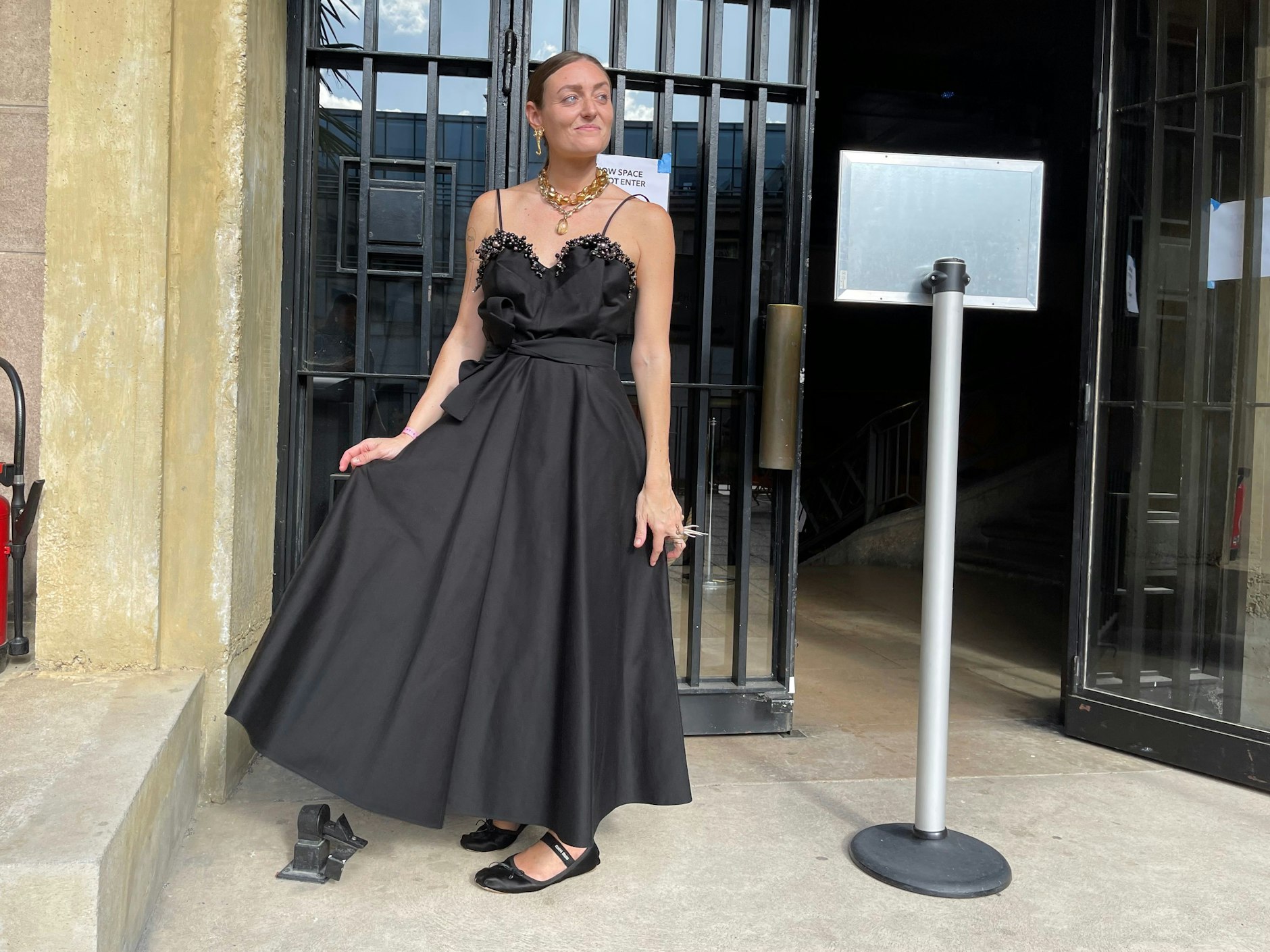 Viviana Bartoccetti aus dem Miu-Miu-PR-Team hätte sie auf jeden Fall verdient. Allein schon für ihren Look.